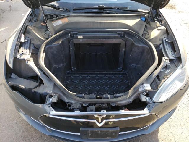 5YJSA1CN6DFP13110 - 2013 TESLA MODEL S GRAY photo 11