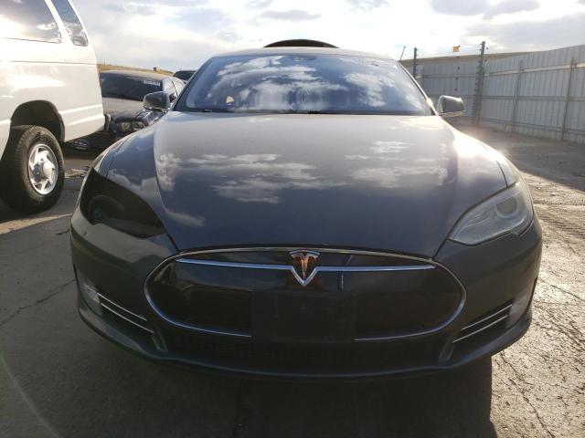 5YJSA1CN6DFP13110 - 2013 TESLA MODEL S GRAY photo 5