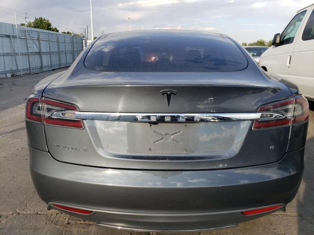 5YJSA1CN6DFP13110 - 2013 TESLA MODEL S GRAY photo 6