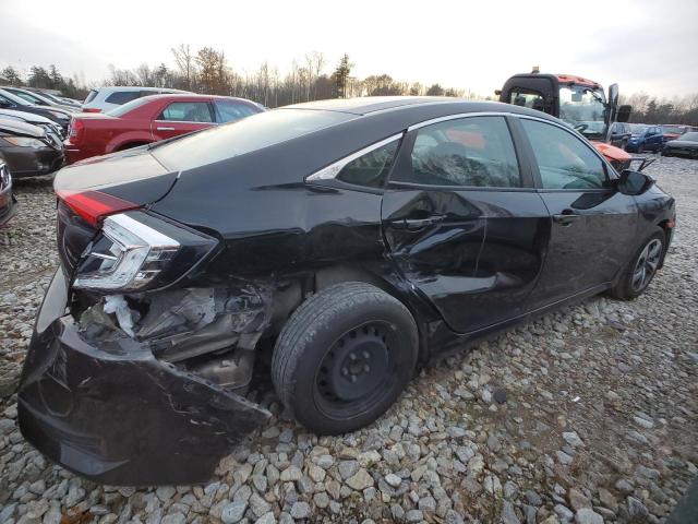 2HGFC2F68KH589730 - 2019 HONDA CIVIC LX BLACK photo 3