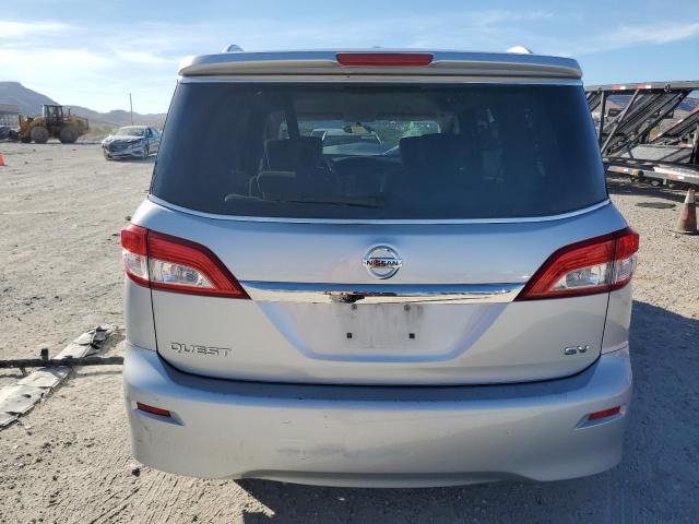 JN8AE2KP5G9155097 - 2016 NISSAN QUEST S SILVER photo 6