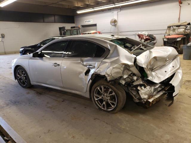 1N4AA5AP7EC462500 - 2014 NISSAN MAXIMA S SILVER photo 2