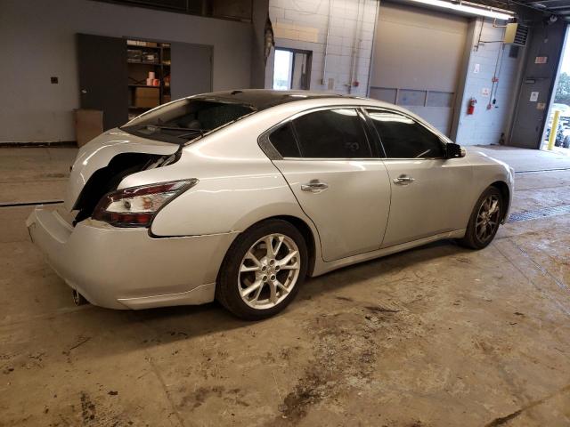 1N4AA5AP7EC462500 - 2014 NISSAN MAXIMA S SILVER photo 3