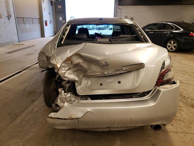 1N4AA5AP7EC462500 - 2014 NISSAN MAXIMA S SILVER photo 6