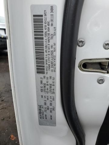 3C6UR5FL4JG125626 - 2018 RAM 2500 LARAMIE WHITE photo 12