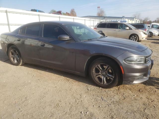 2C3CDXBGXFH847041 - 2015 DODGE CHARGER SE GRAY photo 4