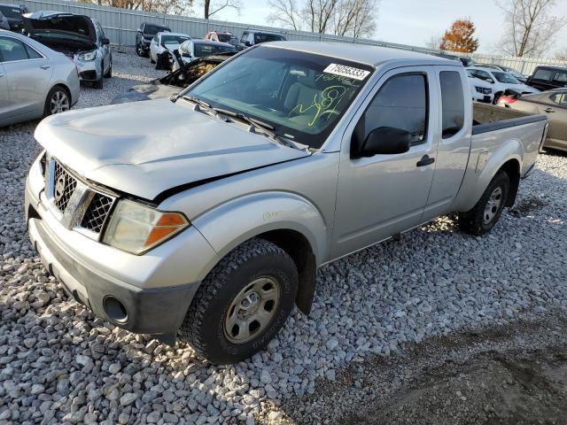 1N6BD06T55C443469 - 2005 NISSAN FRONTIER KING CAB XE SILVER photo 1