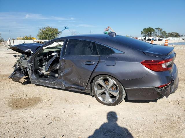 1HGCV2F95JA051166 - 2018 HONDA ACCORD TOURING GRAY photo 2