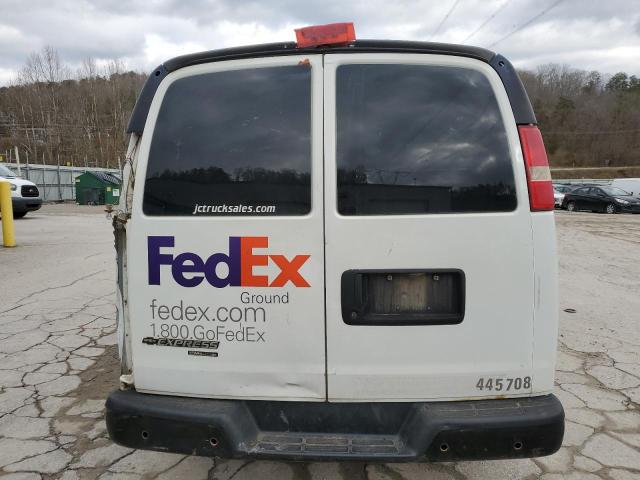 1GCWGFCA6C1178099 - 2012 CHEVROLET EXPRESS G2 WHITE photo 6