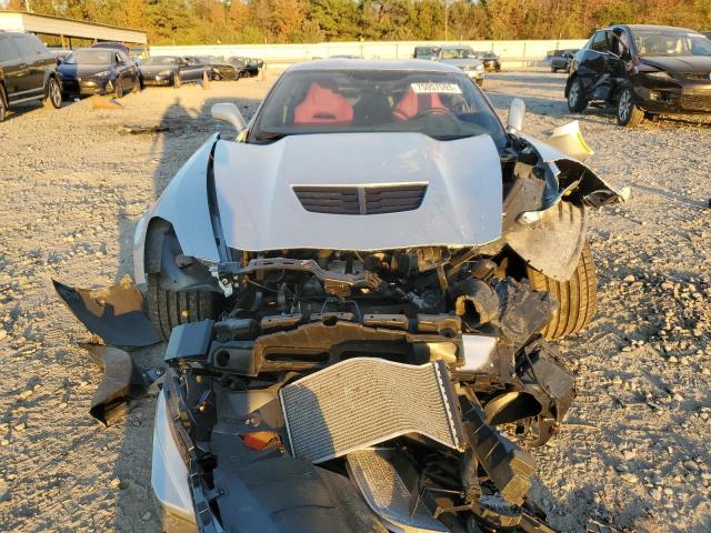 1G1YN2D60G5605205 - 2016 CHEVROLET CORVETTE Z06 1LZ SILVER photo 5