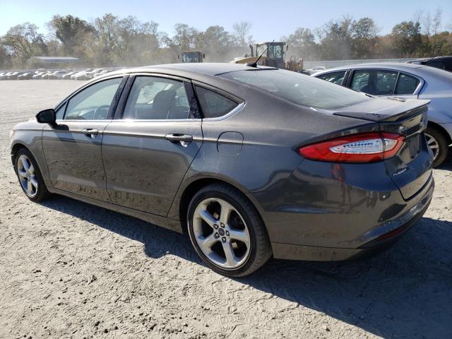 3FA6P0H71GR231352 - 2016 FORD FUSION SE GRAY photo 2