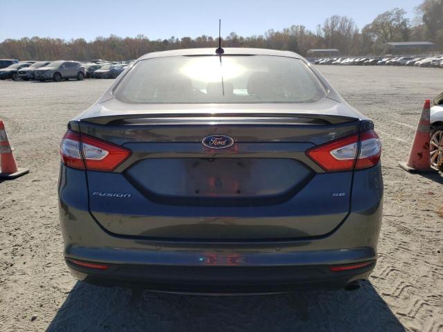 3FA6P0H71GR231352 - 2016 FORD FUSION SE GRAY photo 6