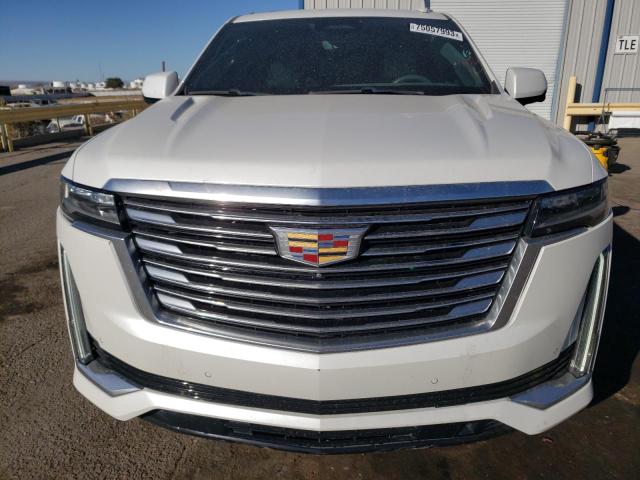 1GYS4DKL5MR229426 - 2021 CADILLAC ESCALADE PREMIUM LUXURY PLATINUM WHITE photo 5