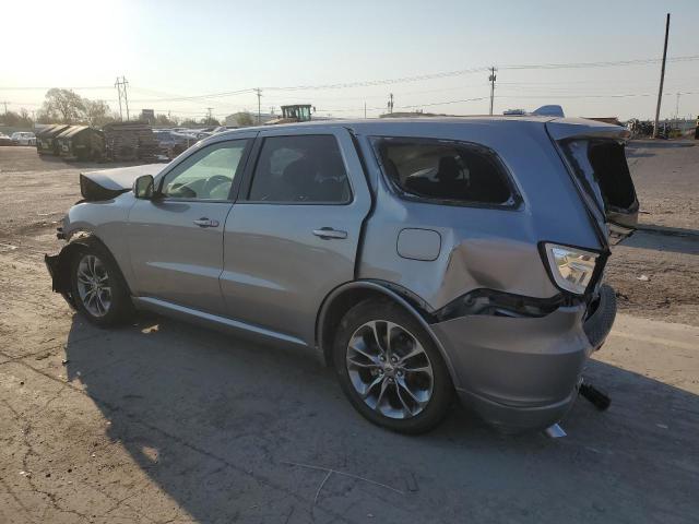 1C4RDHDGXKC645015 - 2019 DODGE DURANGO GT SILVER photo 2