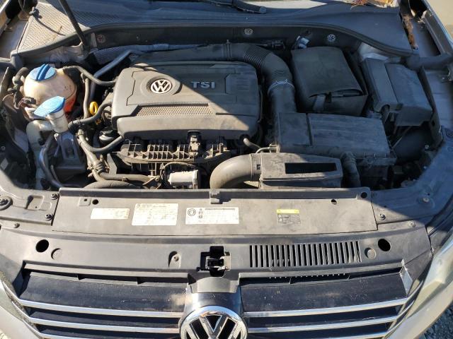 1VWAT7A36FC006919 - 2015 VOLKSWAGEN PASSAT S TAN photo 11