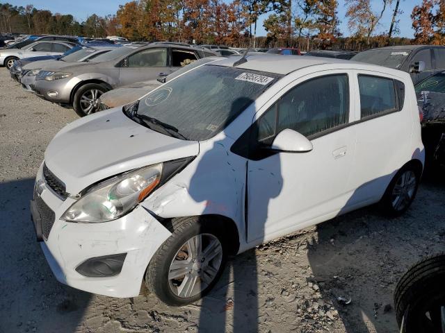 KL8CD6S94EC415627 - 2014 CHEVROLET SPARK 1LT WHITE photo 1