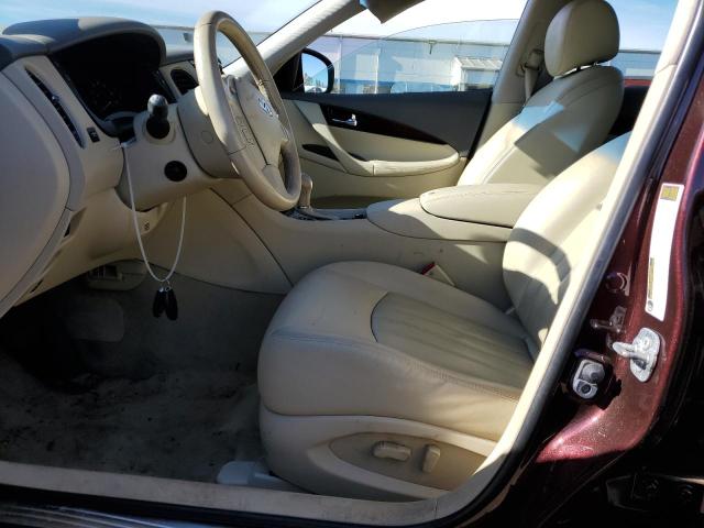 JN1AJ0HR2BM851414 - 2011 INFINITI EX35 BASE Շագանակագույն լուսանկար 7