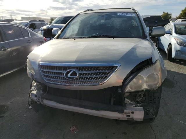 JTJHW31U082052844 - 2008 LEXUS RX 400H CREAM photo 5