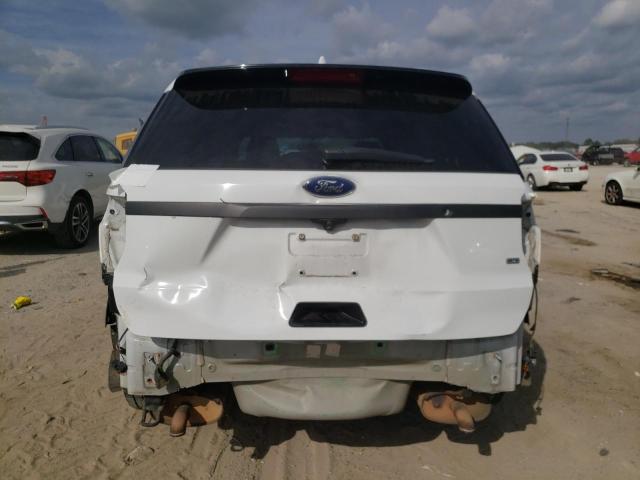 1FM5K8AR2HGE40120 - 2017 FORD EXPLORER POLICE INTERCEPTOR أبيض صورة 6