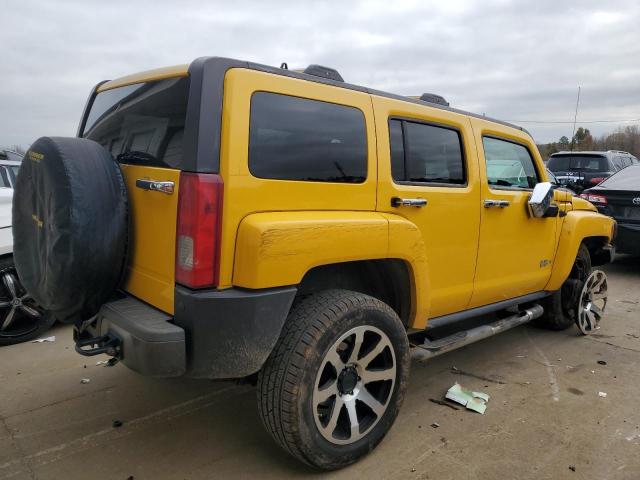 5GTDN136268114691 - 2006 HUMMER H3 YELLOW photo 3