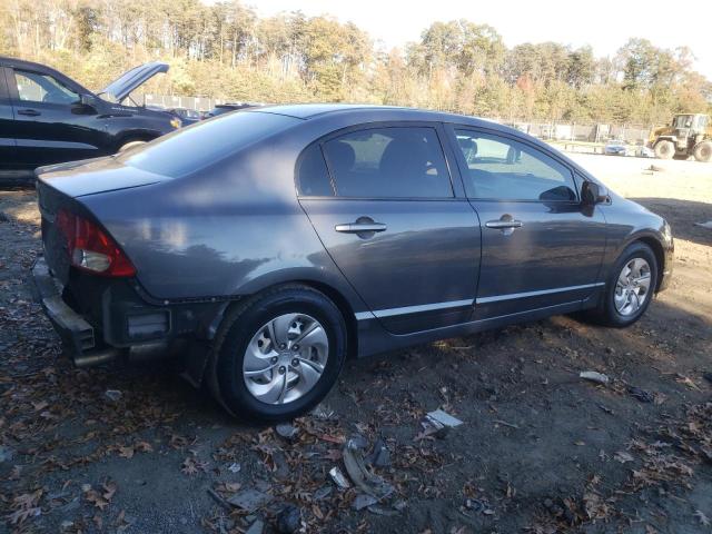 2HGFA1F86AH311490 - 2010 HONDA CIVIC EX GRAY photo 3