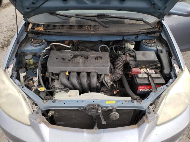 2T1KR32E76C619833 - 2006 TOYOTA COROLLA MA XR BLUE photo 11