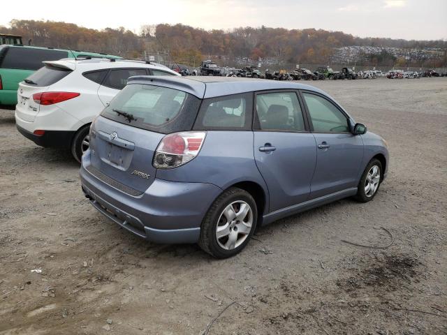 2T1KR32E76C619833 - 2006 TOYOTA COROLLA MA XR BLUE photo 3