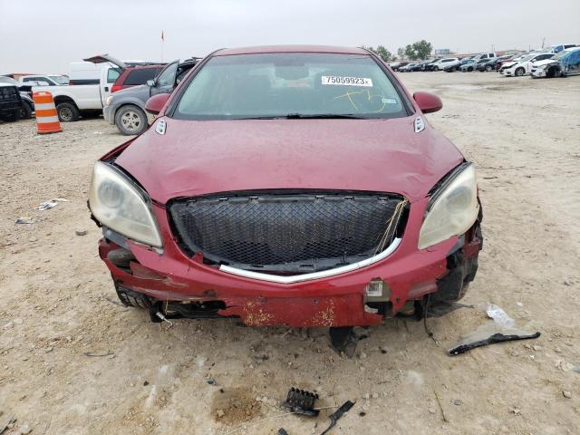 1G4PS5SK7C4164438 - 2012 BUICK VERANO RED photo 5