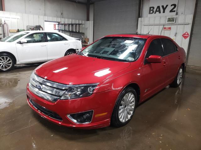 3FADP0L38BR119832 - 2011 FORD FUSION HYBRID RED photo 1