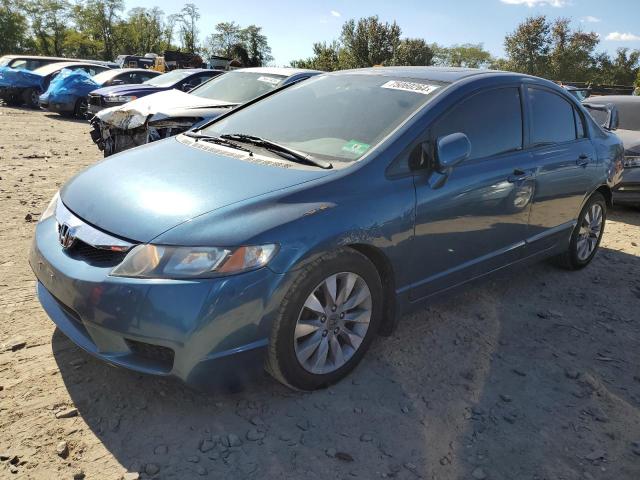 2HGFA1F9XBH515901 - 2011 HONDA CIVIC EXL ლურჯი ფოტო 1