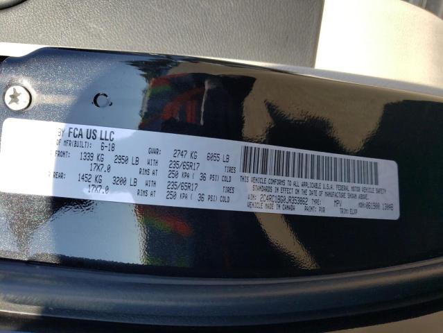 2C4RC1BG0JR353862 - 2018 CHRYSLER PACIFICA TOURING L BLACK photo 13