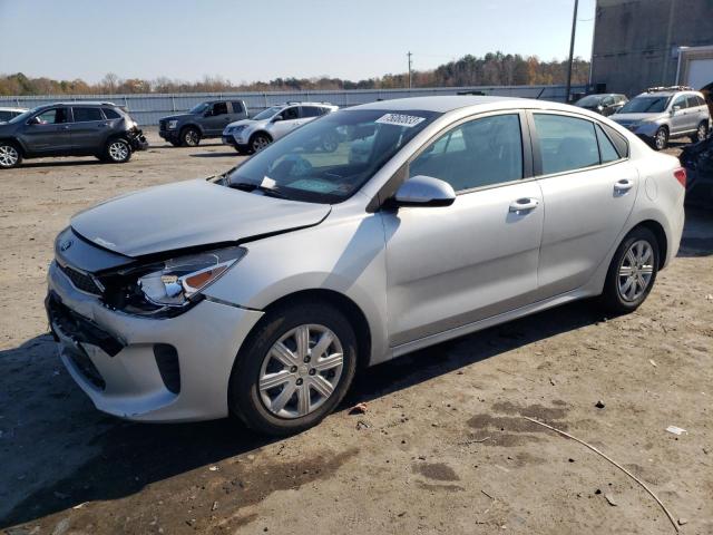 3KPA24AD7ME373069 - 2021 KIA RIO LX SILVER photo 1