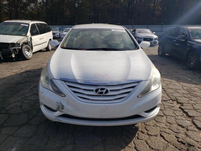 5NPEB4AC7BH231287 - 2011 HYUNDAI SONATA GLS WHITE photo 5