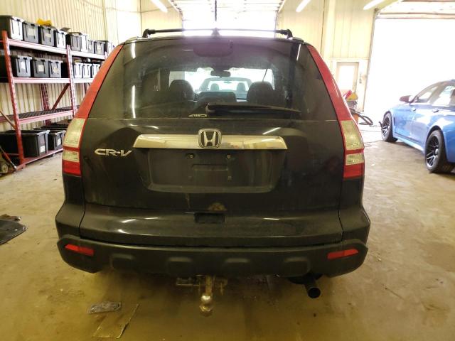 JHLRE48787C035835 - 2007 HONDA CR-V EXL BLACK photo 6