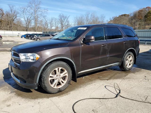 1C4SDJDT1CC223464 - 2012 DODGE DURANGO CREW BROWN photo 1