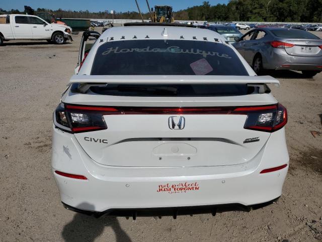 19XFL1H80PE004830 - 2023 HONDA CIVIC SPORT TOURING WHITE photo 6