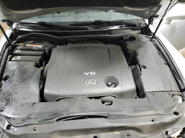 JTHCK262972012057 - 2007 LEXUS IS 250 SILVER photo 11