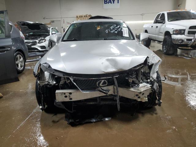 JTHCK262972012057 - 2007 LEXUS IS 250 SILVER photo 5