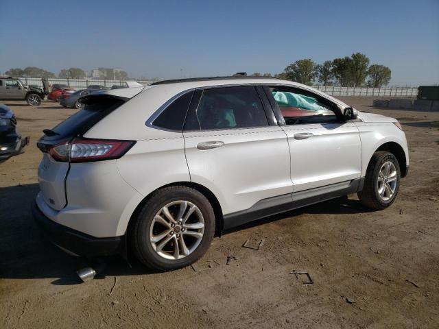 2FMTK3J99FBB84914 - 2015 FORD EDGE SEL WHITE photo 3