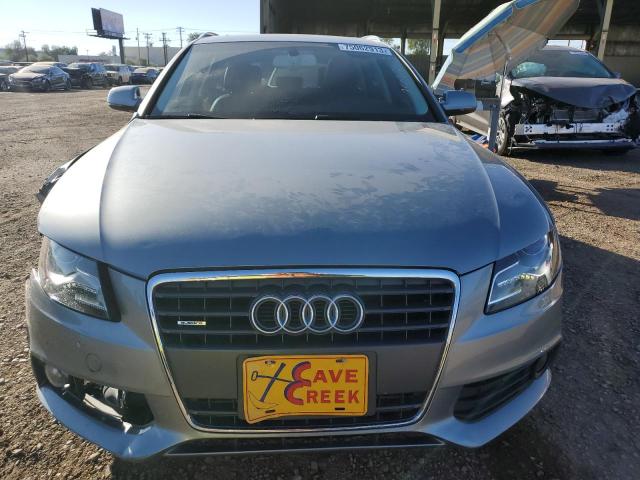 WAU4FAFL1BA008349 - 2011 AUDI A4 PRESTIGE SILVER photo 5