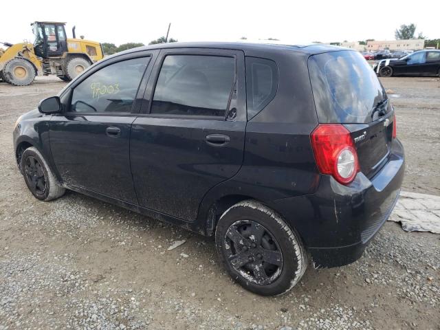 KL1TD6DE5AB054644 - 2010 CHEVROLET AVEO LS BLACK photo 2