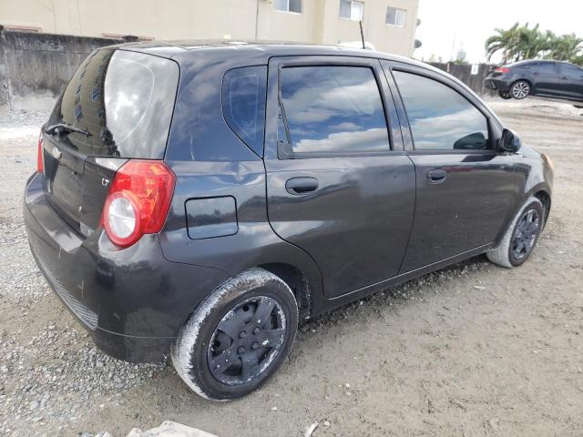 KL1TD6DE5AB054644 - 2010 CHEVROLET AVEO LS BLACK photo 3