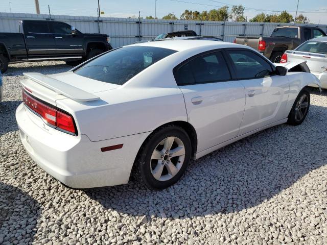 2C3CDXBG8EH215802 - 2014 DODGE CHARGER SE WHITE photo 3