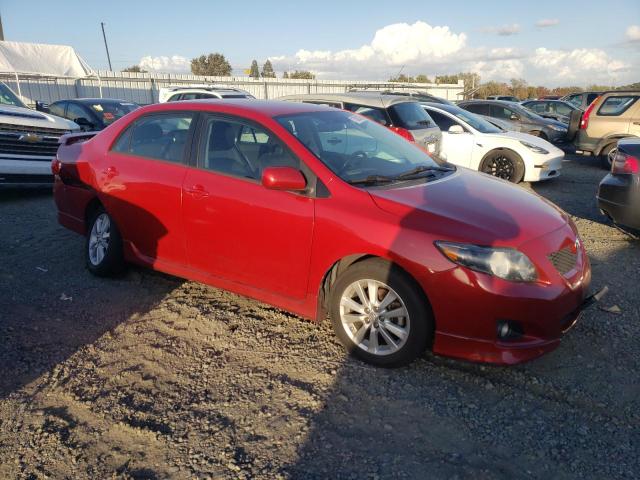 1NXBU4EE1AZ223131 - 2010 TOYOTA COROLLA BASE RED photo 4