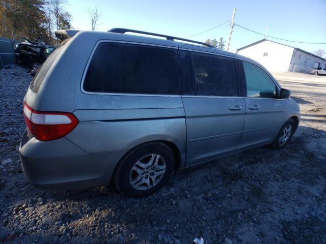 5FNRL386X6B106510 - 2006 HONDA ODYSSEY EXL BLUE photo 3