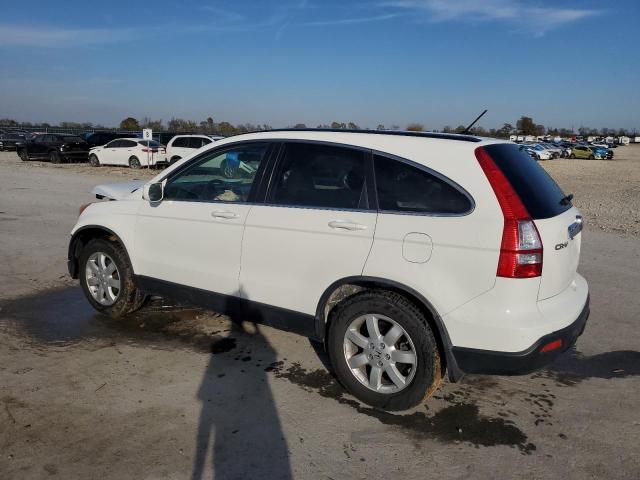 JHLRE38737C077419 - 2007 HONDA CR-V EXL WHITE photo 2