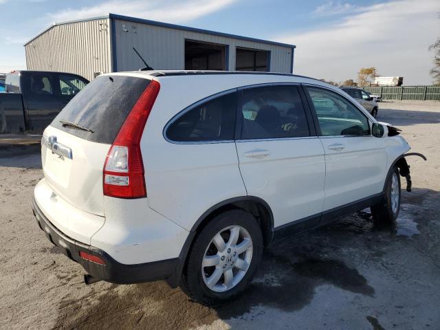 JHLRE38737C077419 - 2007 HONDA CR-V EXL WHITE photo 3