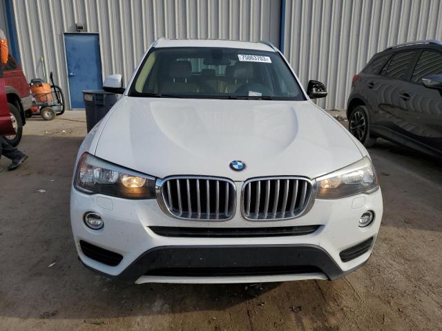 5UXWZ7C51G0R32944 - 2016 BMW X3 SDRIVE28I WHITE photo 5