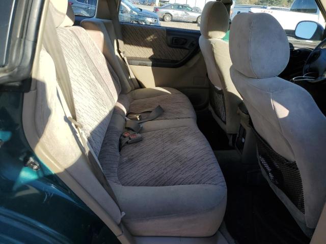 JF1SF6559YH722052 - 2000 SUBARU FORESTER S GREEN photo 10