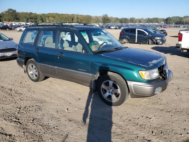 JF1SF6559YH722052 - 2000 SUBARU FORESTER S GREEN photo 4